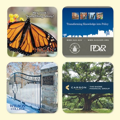 Vynex® Heavy Duty 3.6"x3.6"x1/8" Drink Coaster