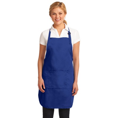Port Authority® Easy Care Full-Length Apron with Stain Release.