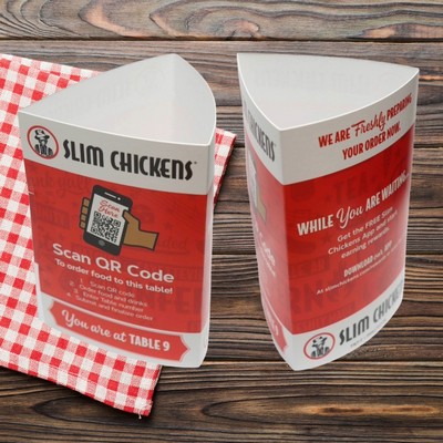 USA Made Tri-Fold Table Tent Sign (6"x12.7125")