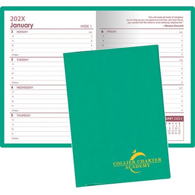 7 x 10 Standard Vinyl Cover Weekly Planner
