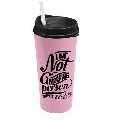 Garyline® Roadmaster Travel Tumbler with Sip Lid and Straw - 20 oz.